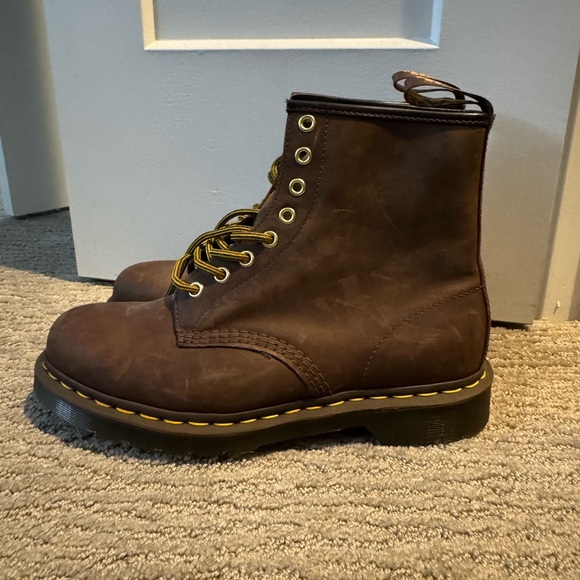 Dr. Martens Brown Leather Boots